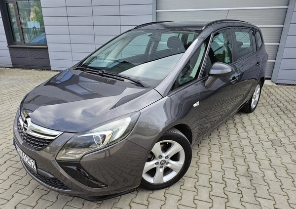 Opel Zafira cena 35900 przebieg: 193000, rok produkcji 2012 z Krosno małe 497